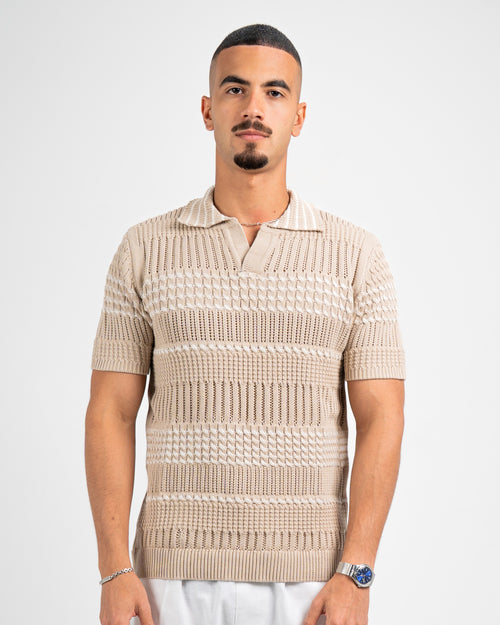 KNITTED POLO