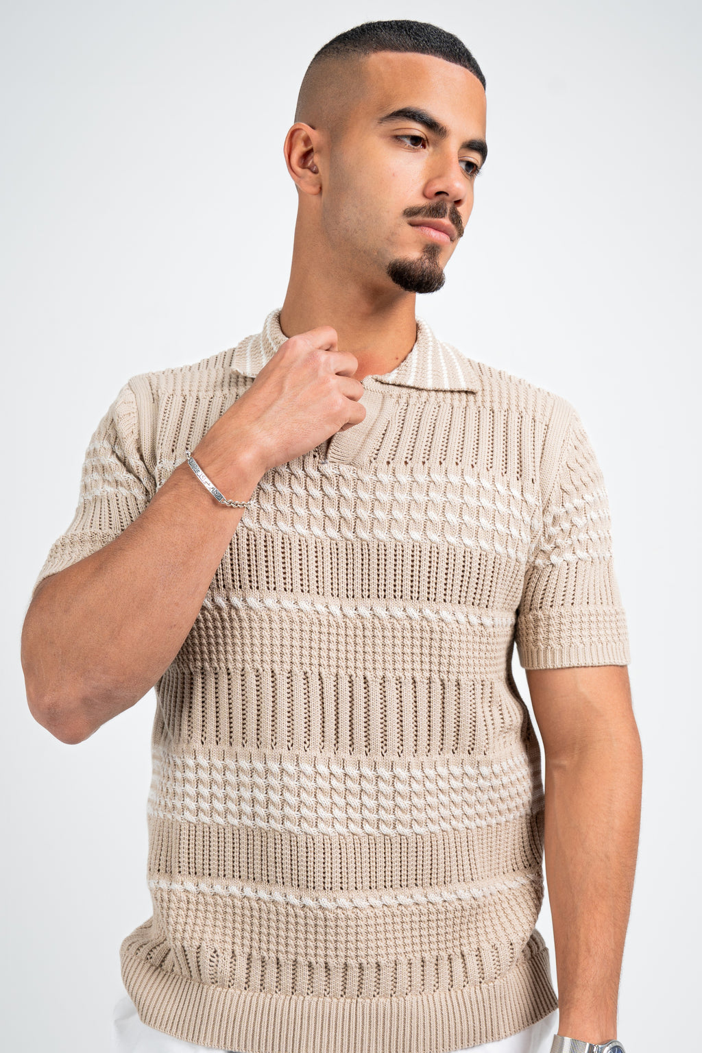 knitted polo